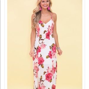 NWT Pink Lily Boutique Maxi Dress